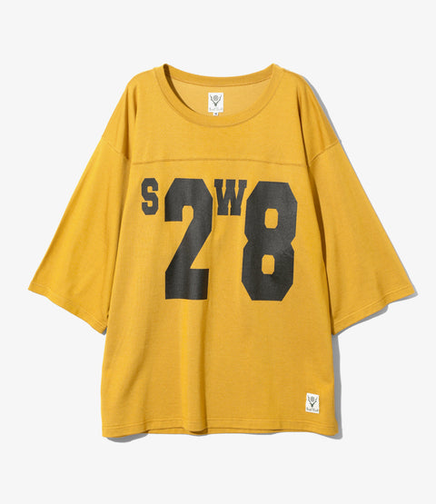 South2 West8  Hockey Tee - R/C Jersey - Yellow Gold