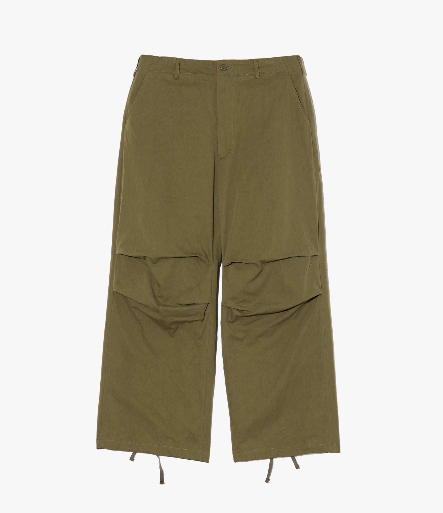 Engineered Garments Over Pant - Olive Cotton Sanded Cloth – Totem