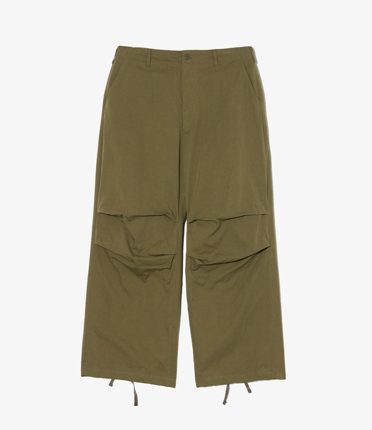 Engineered Garments Over Pant - Olive Cotton Sanded Cloth – Totem 