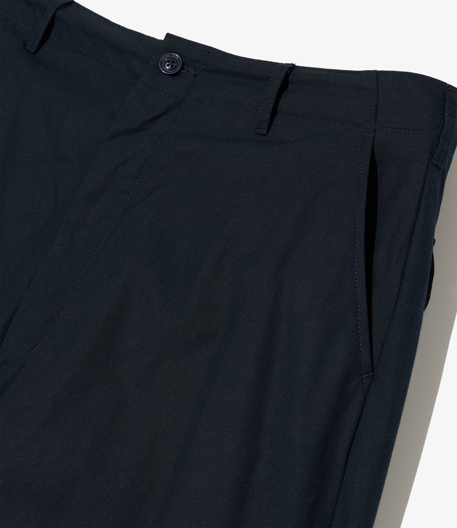 Engineered Garments Over Pant - Dk.Navy Cotton Heavy Poplin
