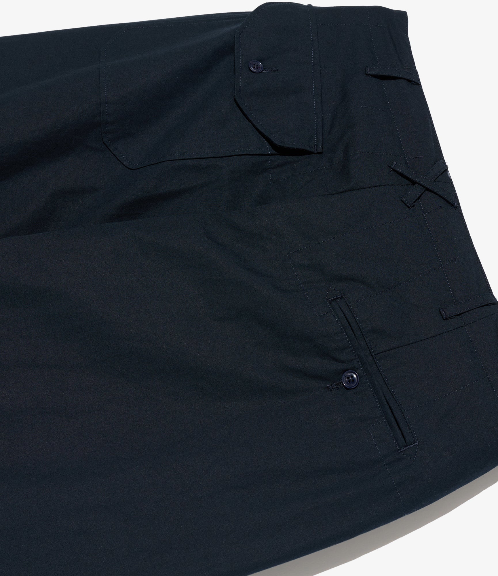 Engineered Garments Over Pant - Dk.Navy Cotton Heavy Poplin