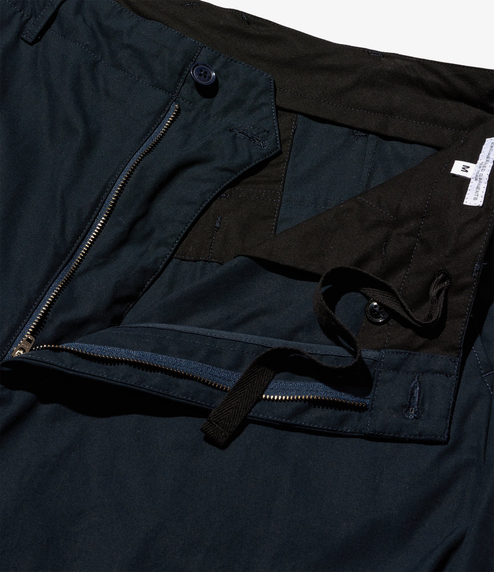 Engineered Garments Over Pant - Dk.Navy Cotton Heavy Poplin