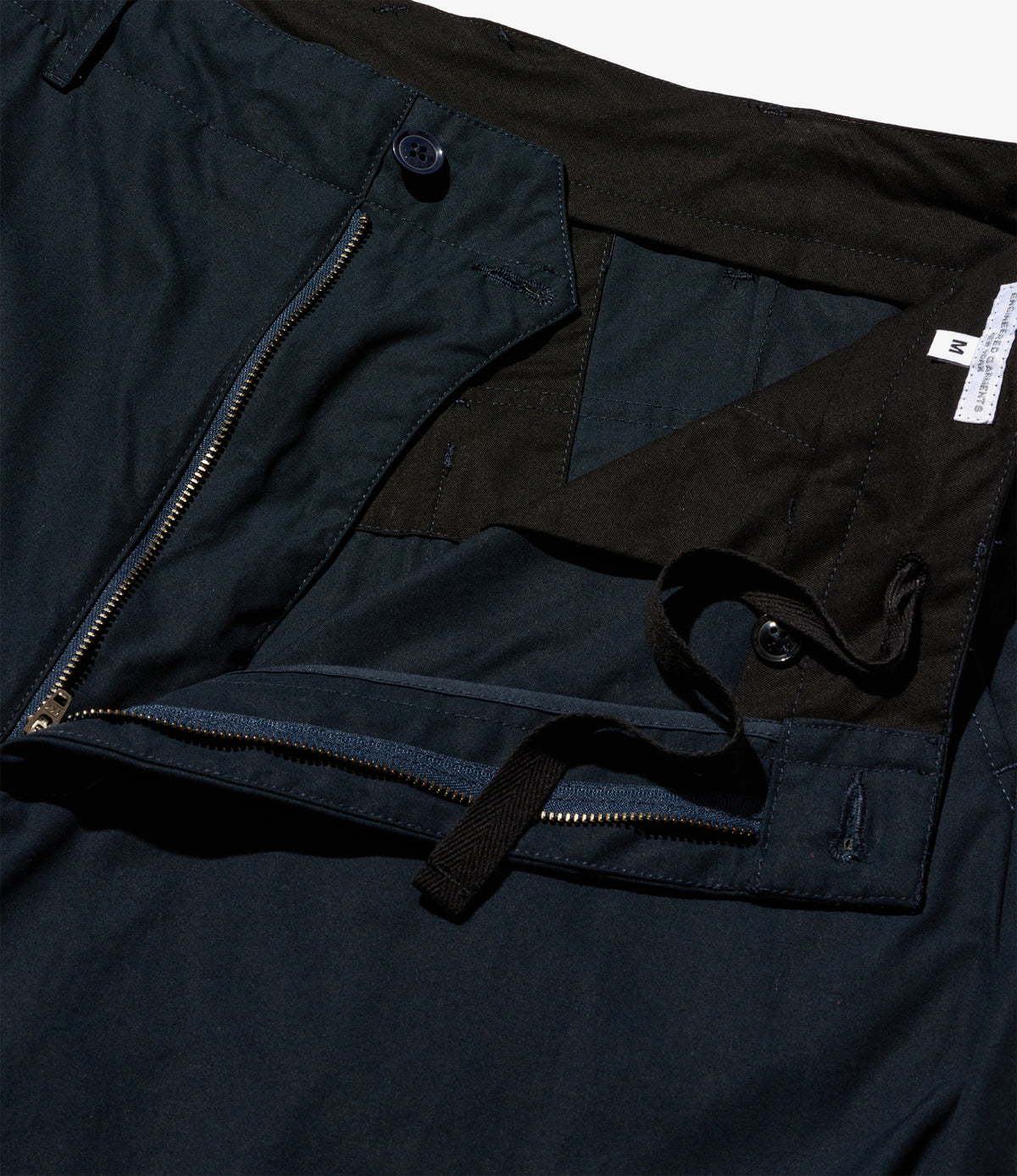 Engineered Garments Over Pant - Dk.Navy Cotton Heavy Poplin 