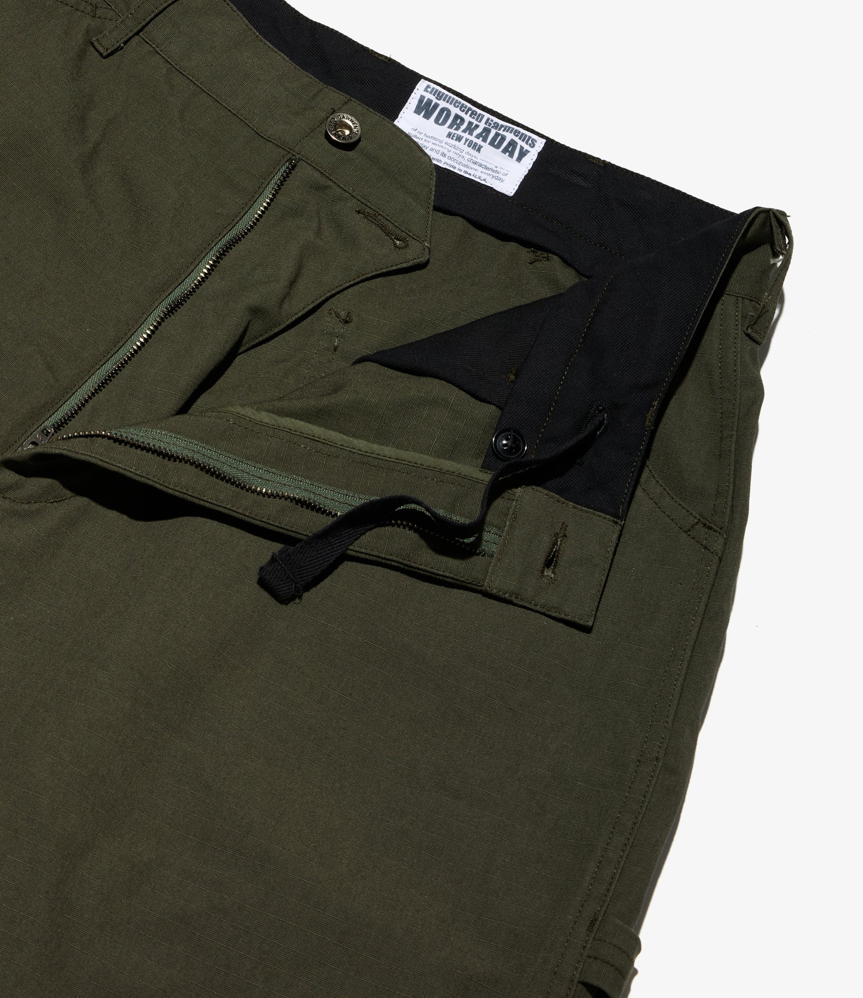 パンツ ENGINEERED GARMENTS Melange Twill Andover Pants in Olive – Blue Owl Workshop