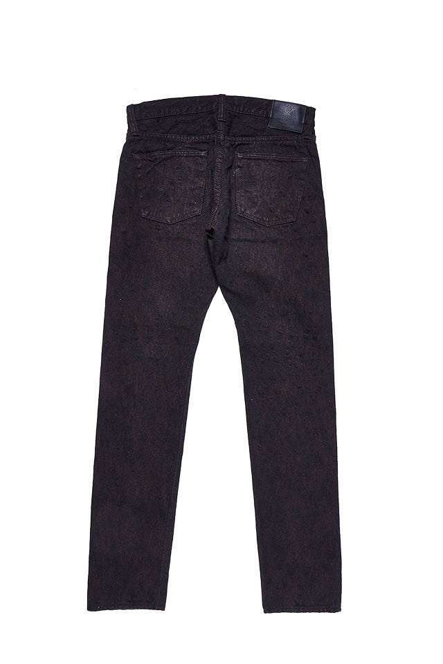 Pure Blue Japan [PER-EX-019-BK] Men's Woven Jeans 15oz Black x