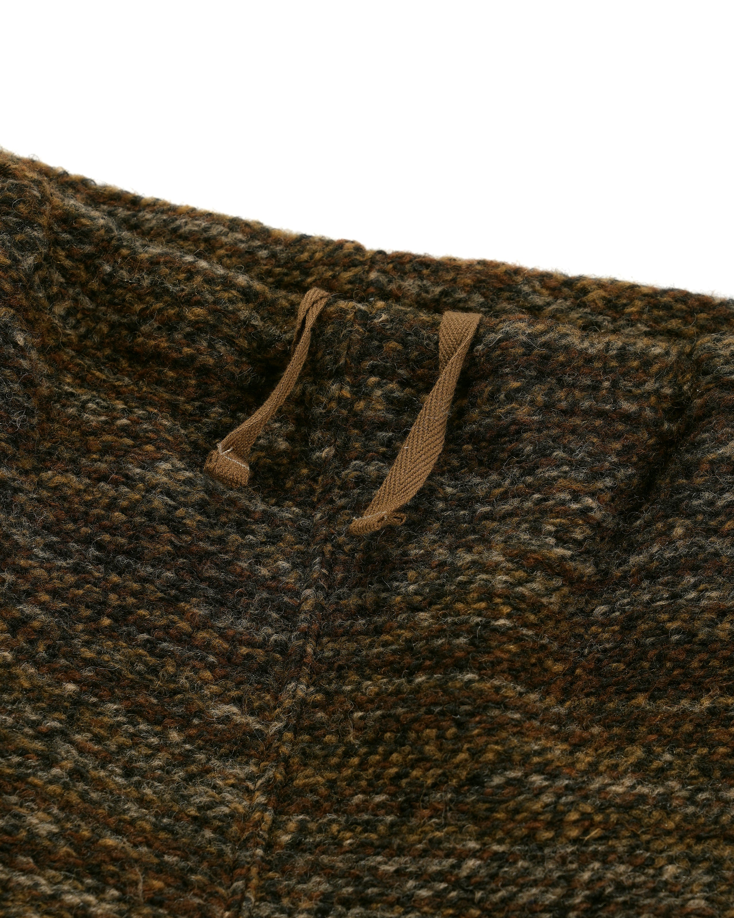 Engineered Garments STK Pant - Brown Poly Wool Melange Knit