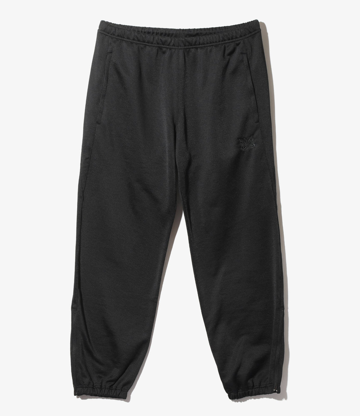 Needles Zipped Sweat Pant Bright Jersey - Black – Totem Brand Co