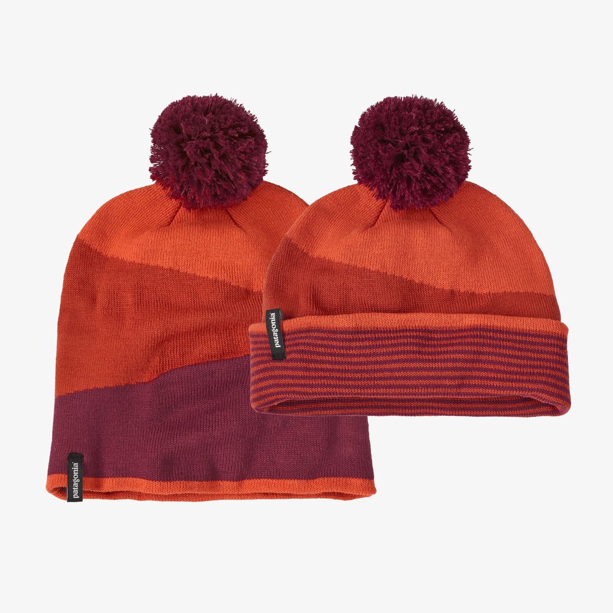 Patagonia Lightweight Powder Town Beanie Field Festival Knit