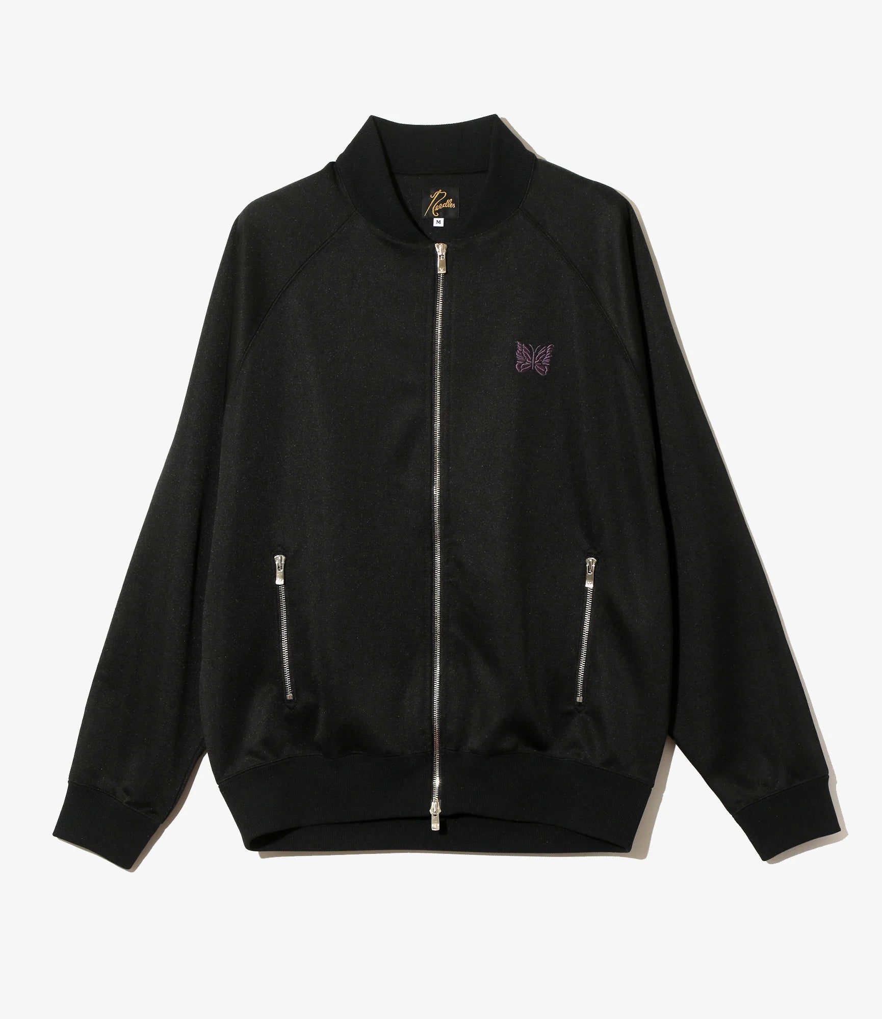 Needles Dolman Sleeve Track Jacket Bright Jersey - Black – Totem