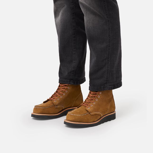 Red Wing Heritage 6 Classic Moc Clove Acampo 7