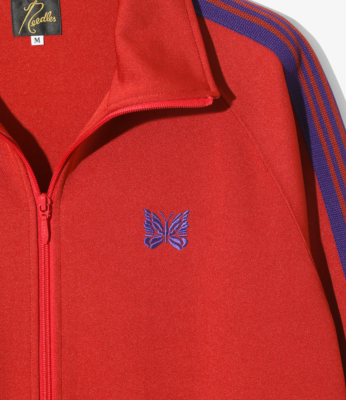 Needles Track Jacket Poly Smooth - Red – Totem Brand Co.