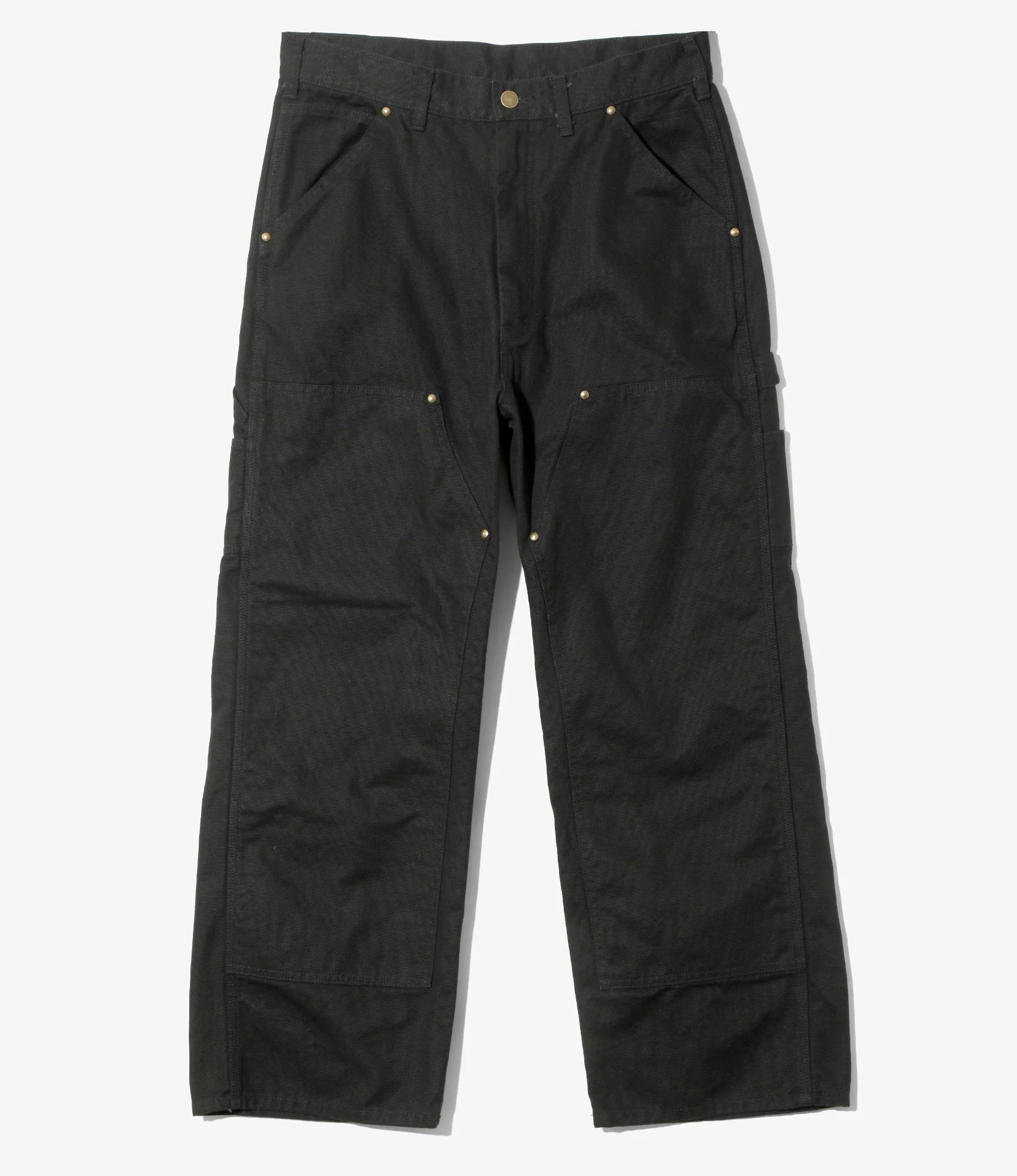 South2 West8 Double Knee Painter Pant 11.5oz Cotton Canvas - Black