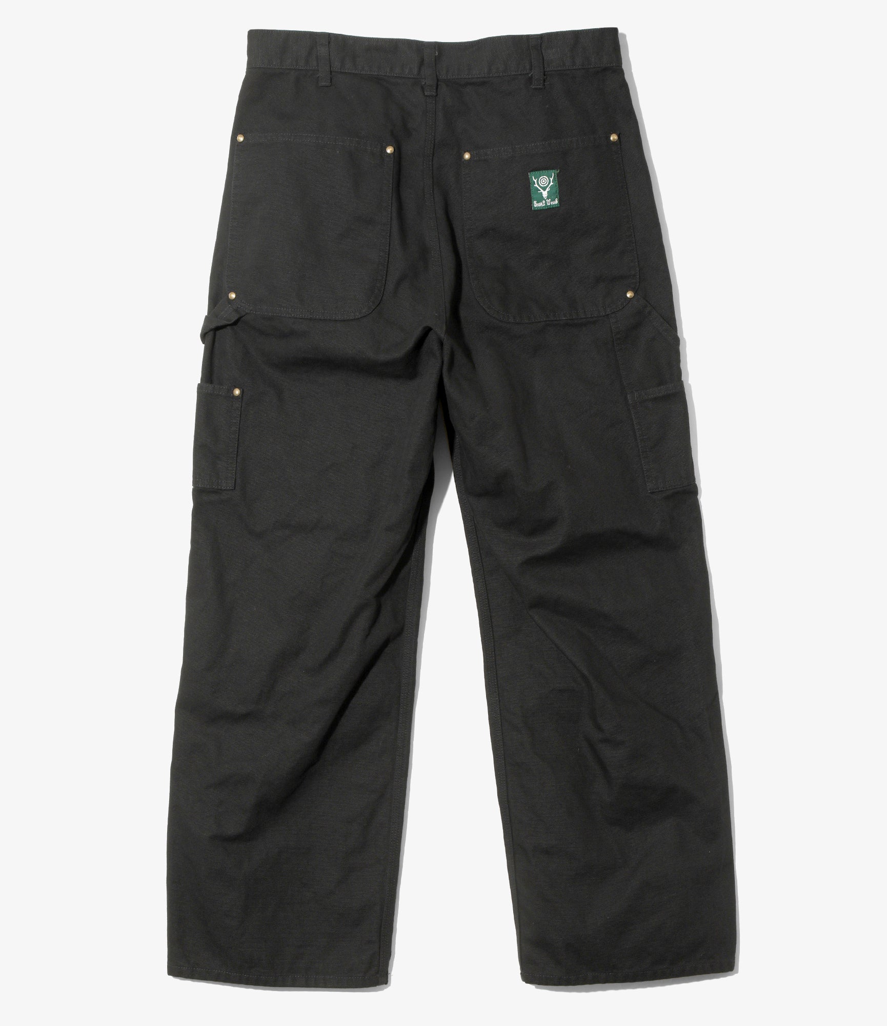 South2 West8 Double Knee Painter Pant 11.5oz Cotton Canvas - Black