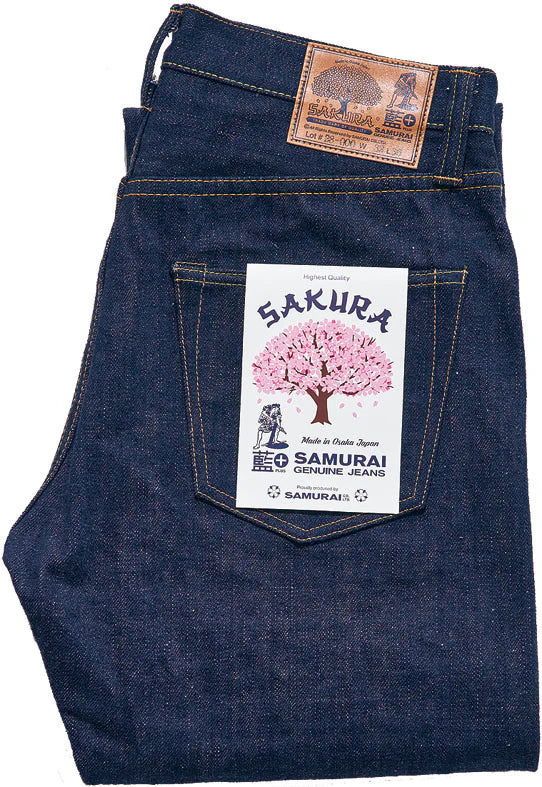 SAMURAI JEANS 18oz藍+ S500AX Lot 23 W34 S500AX-SAKURA_1_jpg.webp?v=