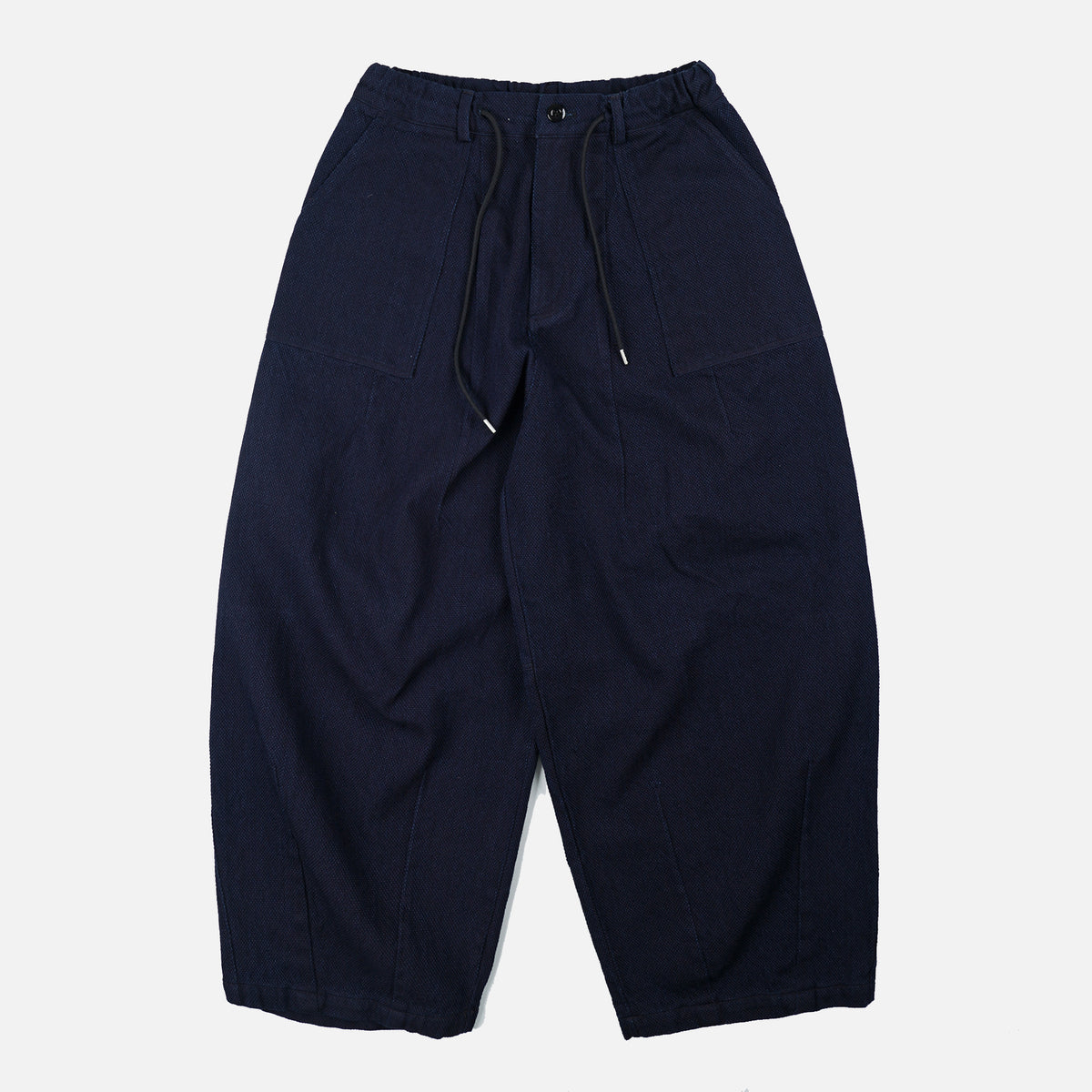 FrizmWorks Sashiko Denim Balloon Pants - Indigo – Totem Brand Co