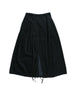 Engineered Garments Tuck Skirt - Dk Navy Cotton 4.5W Corduroy