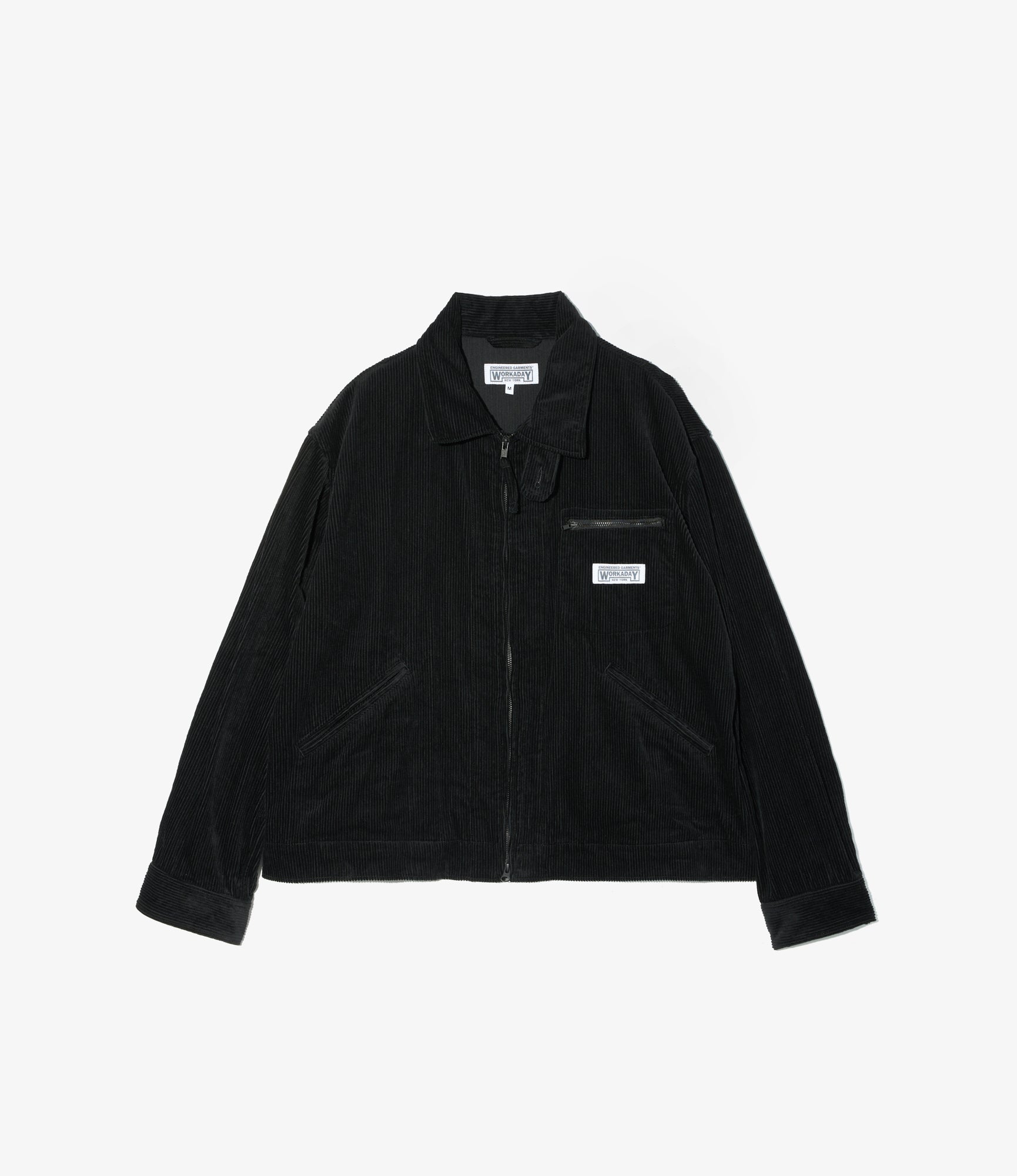 Engineered Garments Workaday Short Jacket - Black Cotton 8W