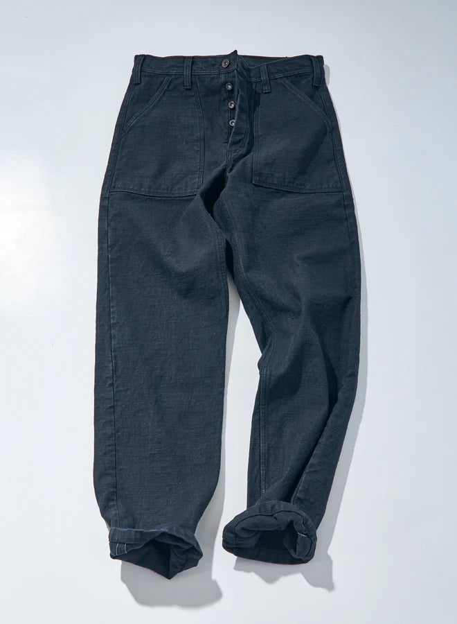 Samurai Jeans [SJ52BK] - 15oz Yarn Dyed Black Baker Pants – Totem