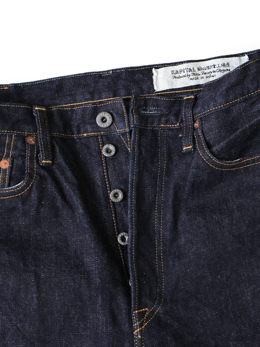 Kapital 14oz Denim 5P MONKEY TH Pant - One Wash – Totem Brand Co.
