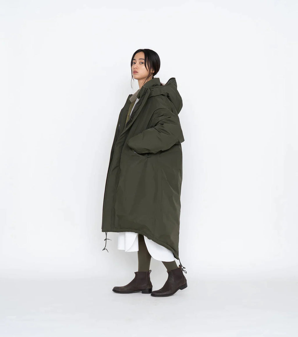 Nanamica GORE-TEX Long Down Coat - Navy