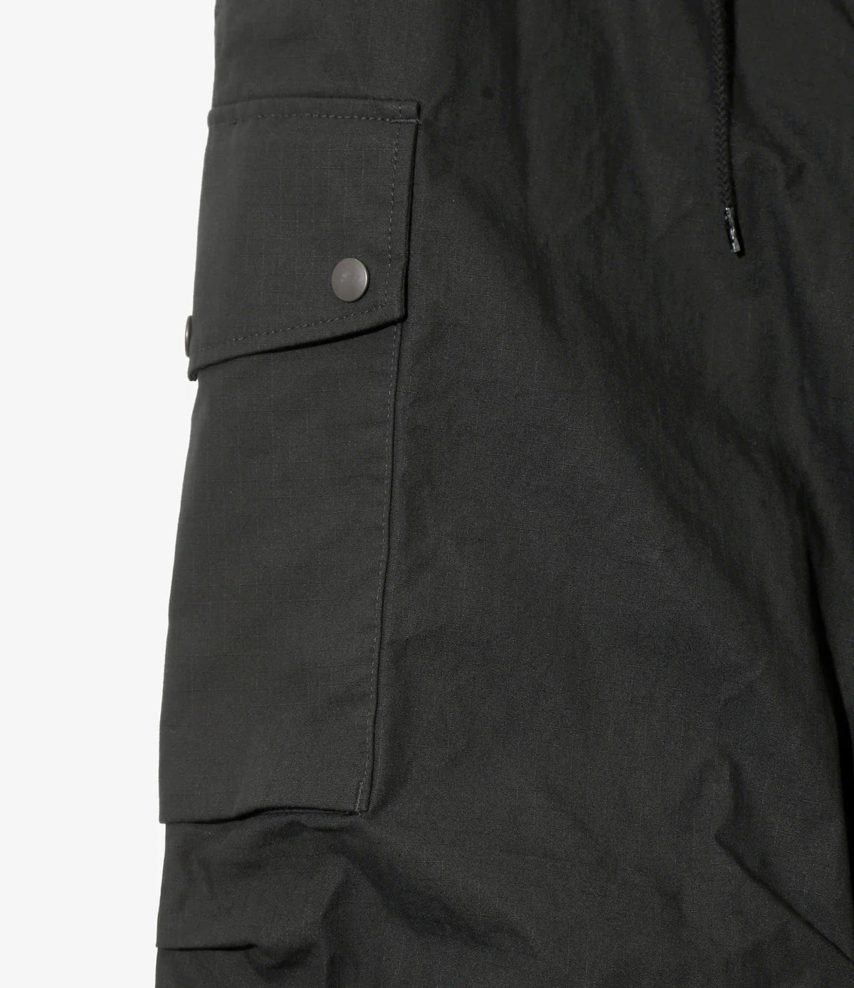 Needles Field Short Cotton Ripstop - Black – Totem Brand Co.