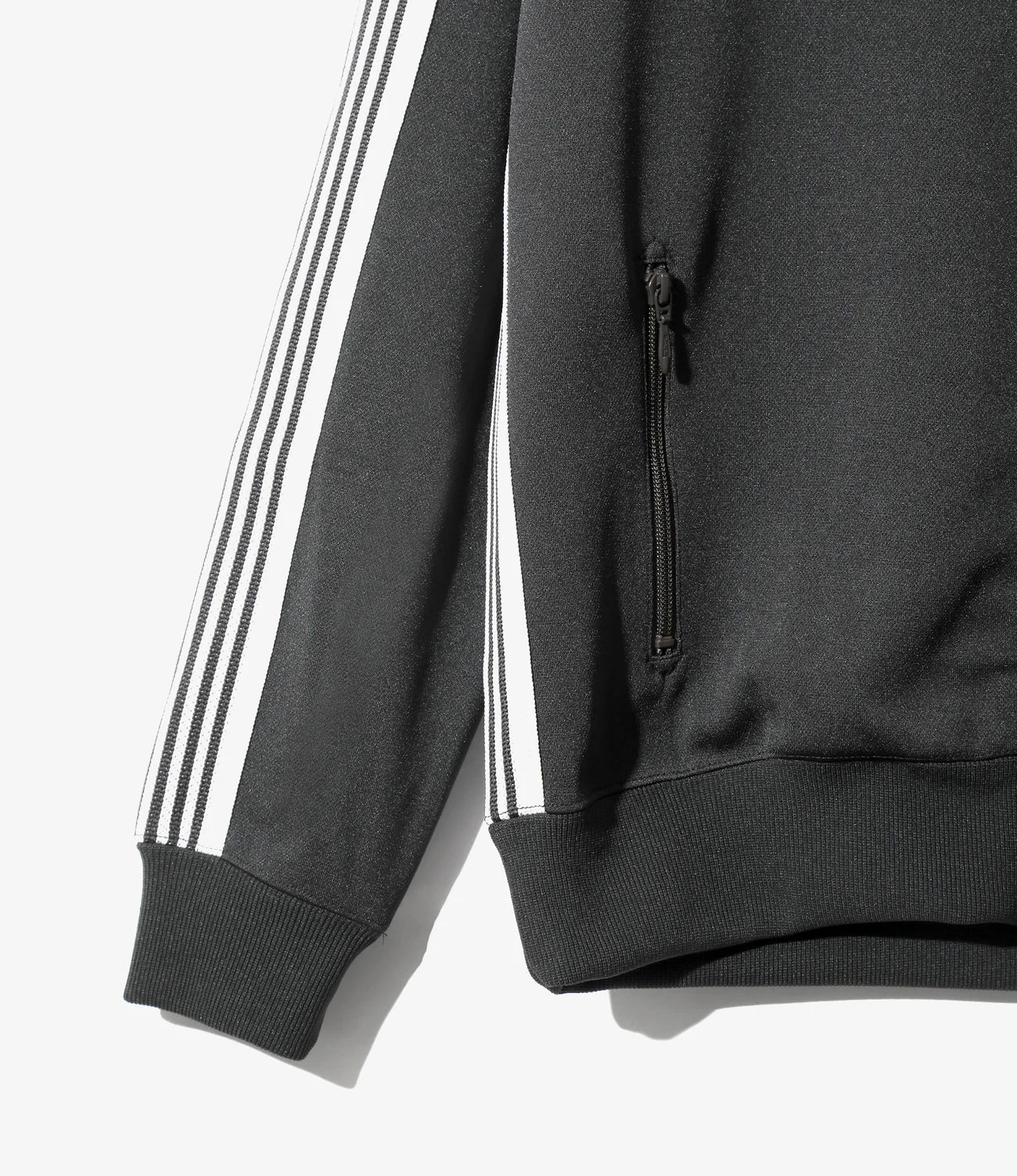 Needles Track Jacket Poly Smooth - Charcoal – Totem Brand Co. Needles Track Jacket Poly Smooth - Charcoal – Totem Brand Co.