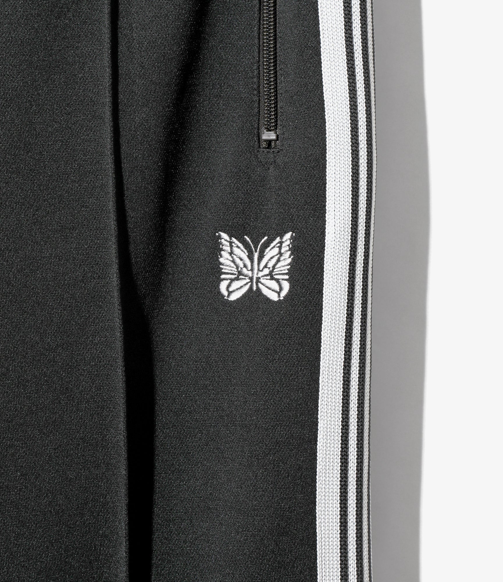 Needles H.D. Track Pants Poly Smooth - Charcoal – Totem Brand Co.