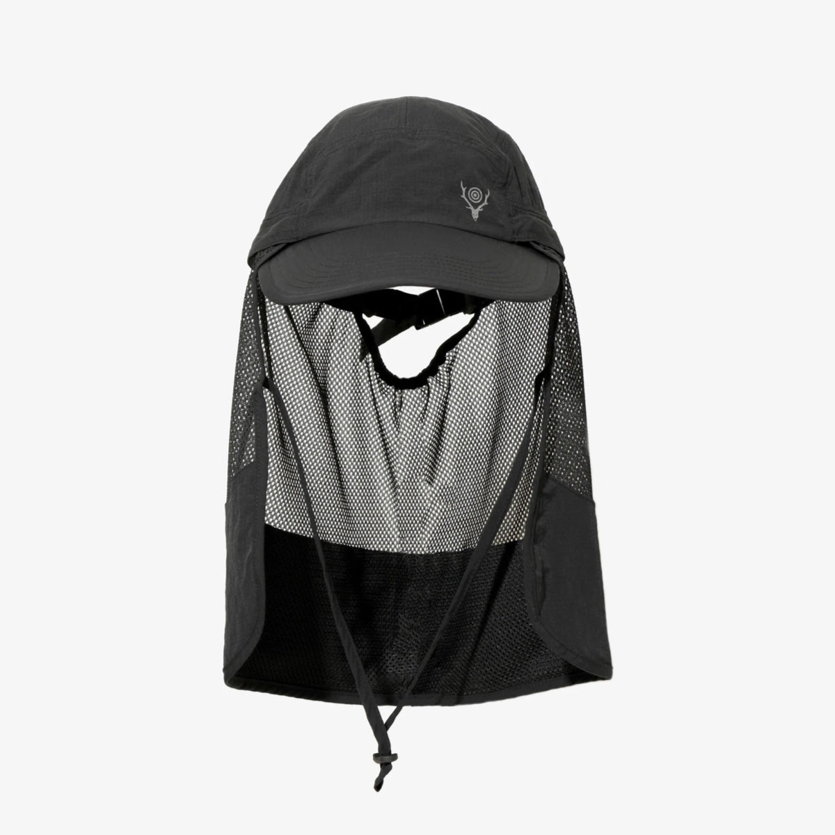 South2 West8 Nylon Riptstop Sunshade Cap - Black – Totem Brand Co.