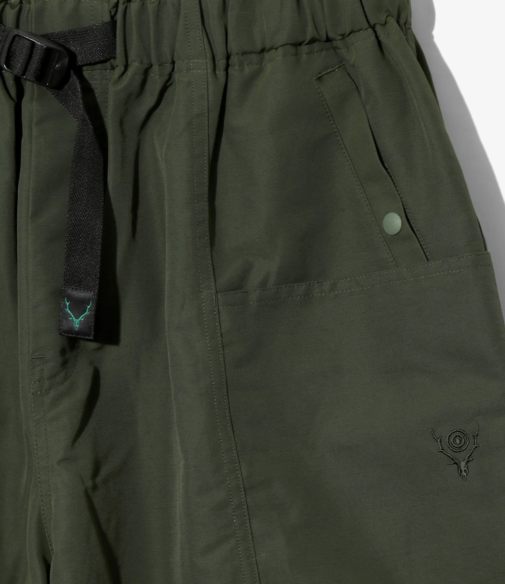 South2 West8 Belted C.S. Short C/N Grosgrain - Olive – Totem Brand Co.