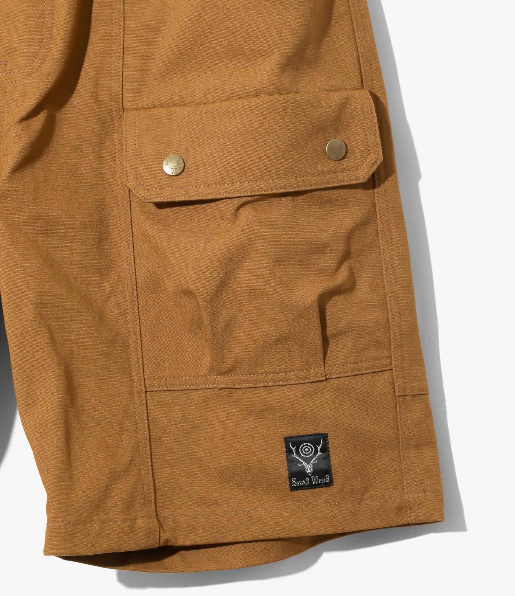 South2 West8 C/N Canvas Belted Harbor Short - Coyote – Totem Brand Co.