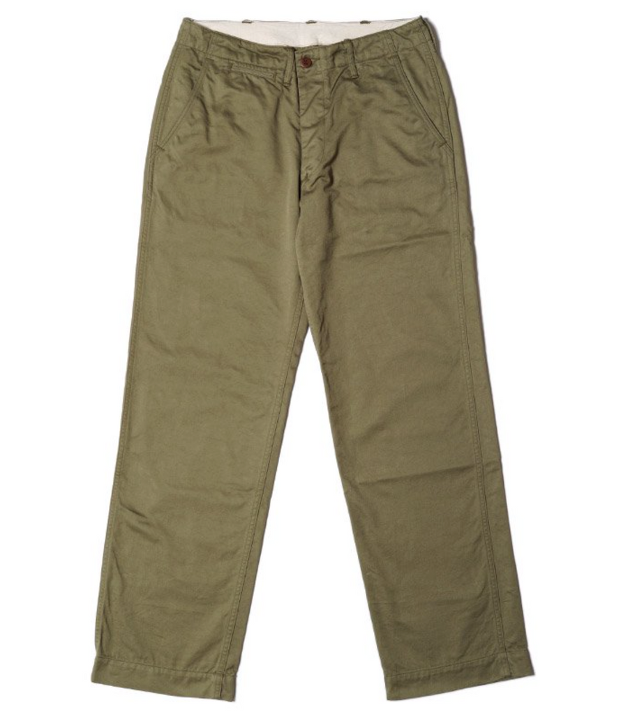 Warehouse & Co. Lot 1082 Duck Digger Chinos - West Point Green – Totem ...