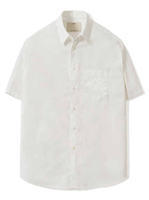 POTTERY Short Sleeve Comfort Shirt - White