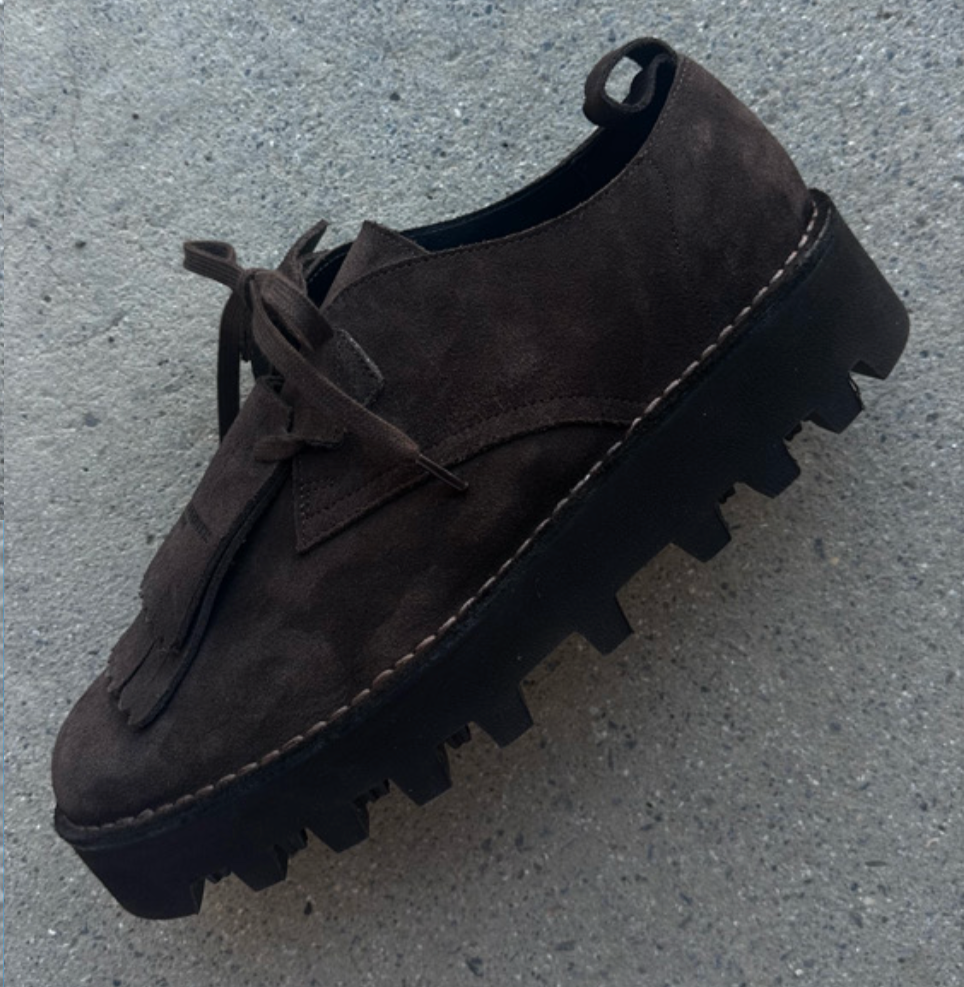 Engineered Garments x Clarks - Desert Khan EG - Brown Suede