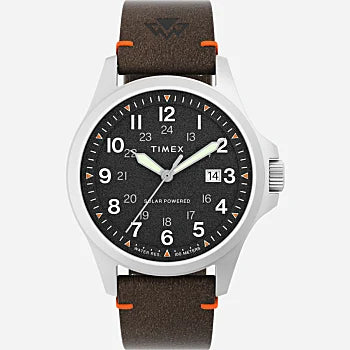 Timex Expedition North® Field Solar 41mm Eco-Friendly Leather Strap Watch