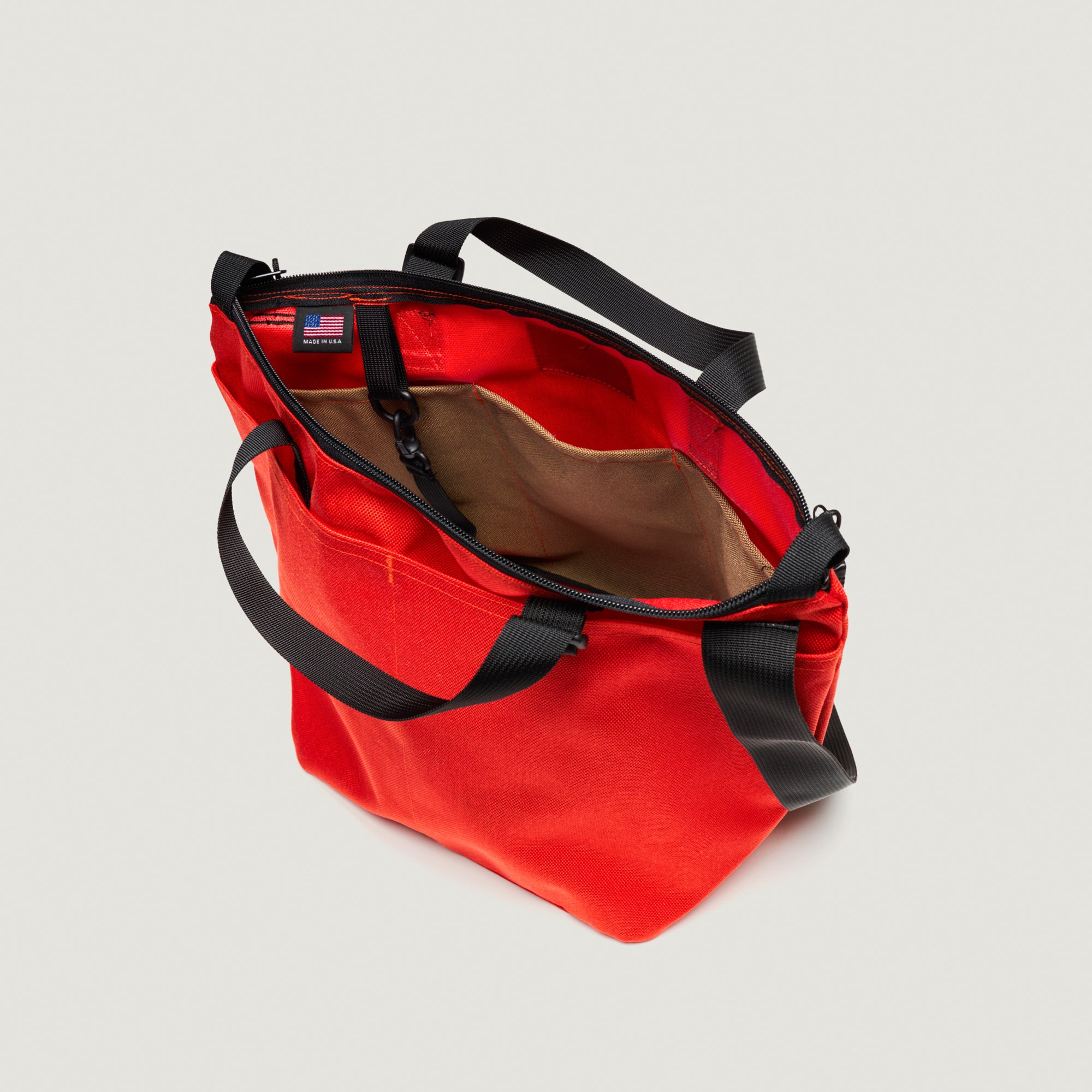 Bags in Progress Traveler Duffle Small - Reddish Orange – Totem Bags in Progress Traveler Duffle Small - Reddish Orange – Totem