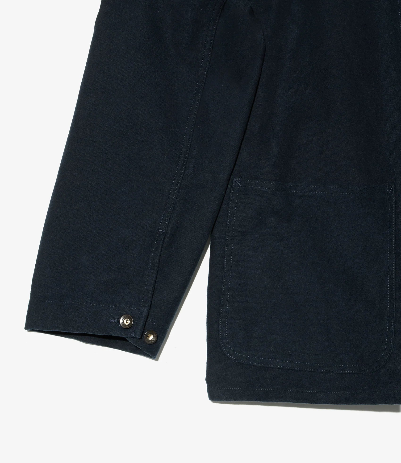 Engineered Garments Workaday Utility Jacket - Dk.Navy Cotton Engineered Garments Workaday Utility Jacket - Dk.Navy Cotton