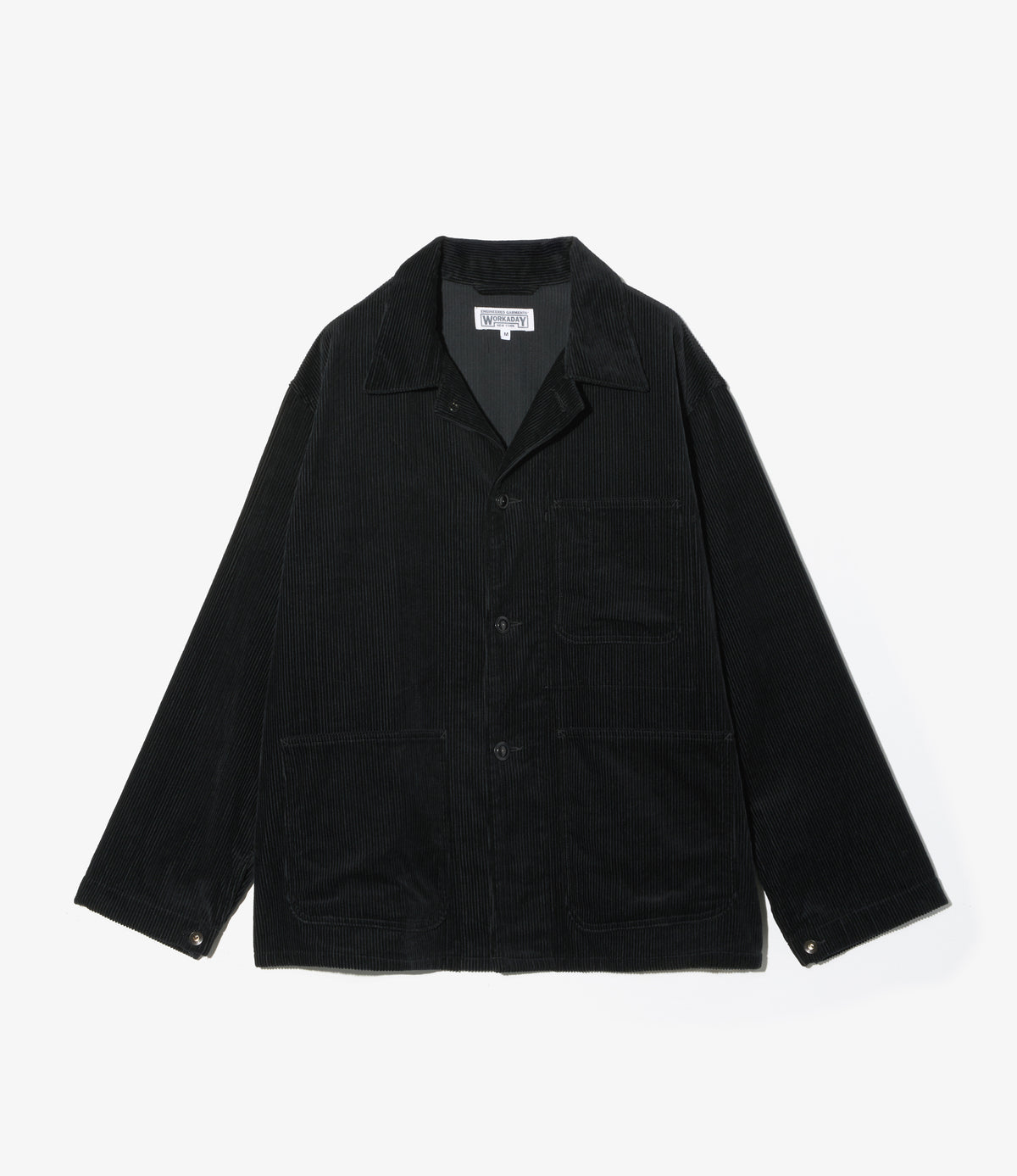 Engineered Garments Workaday Utility Jacket - Black Cotton 8W 