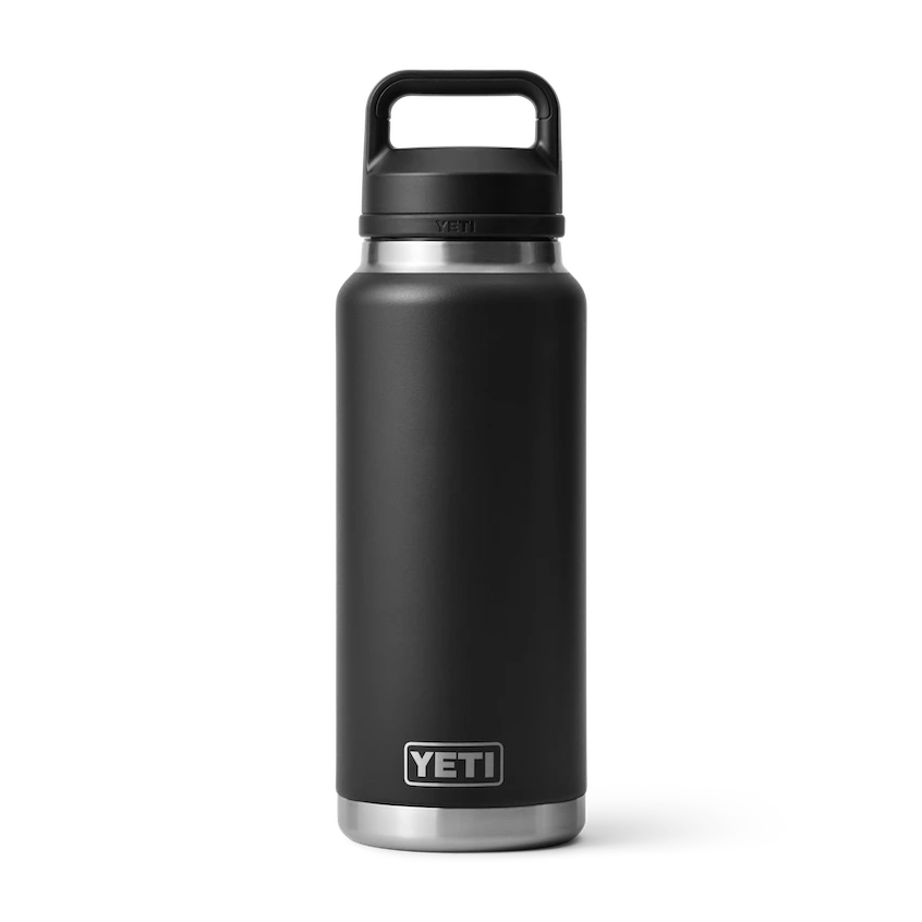 Yeti Rambler Chug Bottle, 36 oz Black With Triple Haul Cap