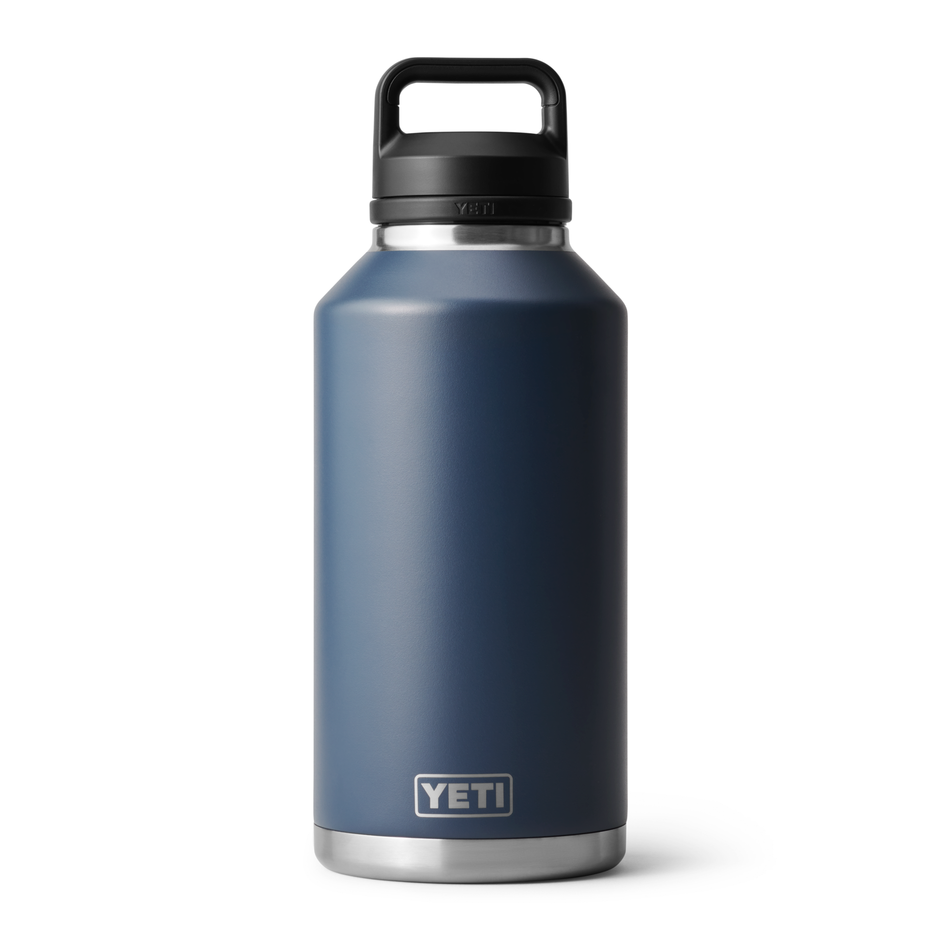 YETI Rambler 64 oz Bottle, Vacuum Insulated, Stainless Steel with Chug Cap,  Navy