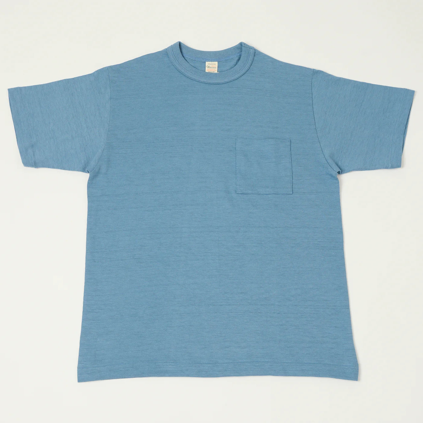 BEAMS PLUS 別注WAREHOUSE & CO. / Lot 4601 Warehouse & Co. Lot 4601 - Pocket T-Shirt - Pale Blue – Totem