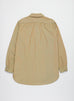 Engineered Garments Women's Rounded Collar Shirt - Khaki Cotton Iridescent
