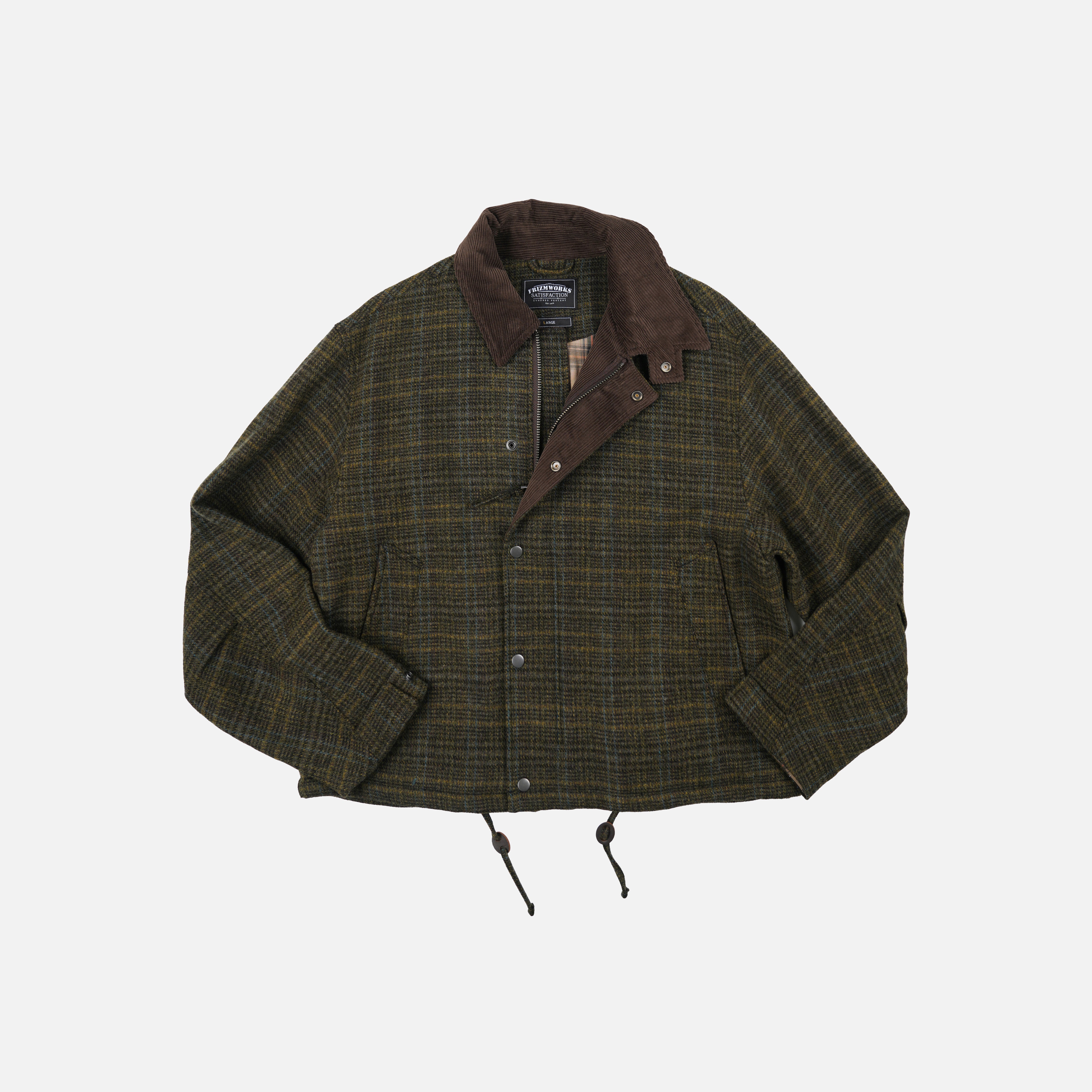 FrizmWorks Wool Heritage Hunting Jacket - Seaweed – Totem Brand Co.