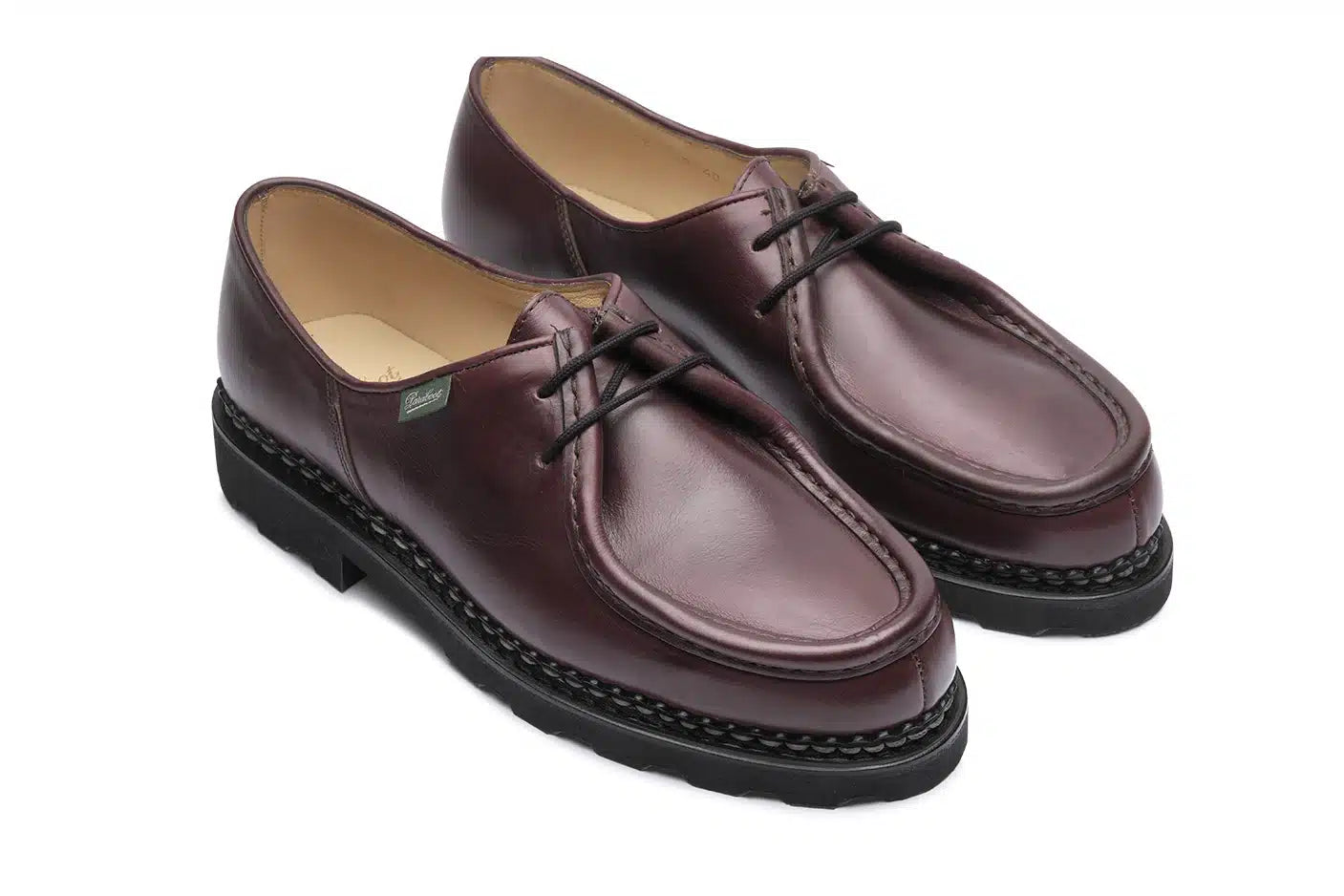 Paraboot ミカエル MARCHE MARRON Paraboot Men's Michael/Marche Marron - Chromex Bordeaux – Totem
