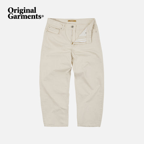 FrizmWorks OG Wide Cotton Pants - Oatmeal