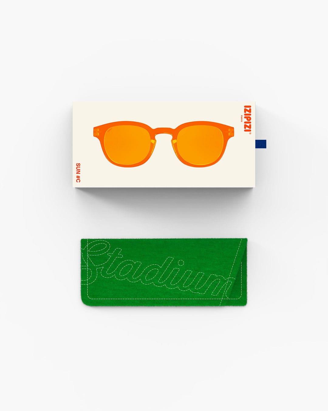 Izipizi Sunglasses #C - Green Lenses - Dynamic Green – Totem Brand Co.