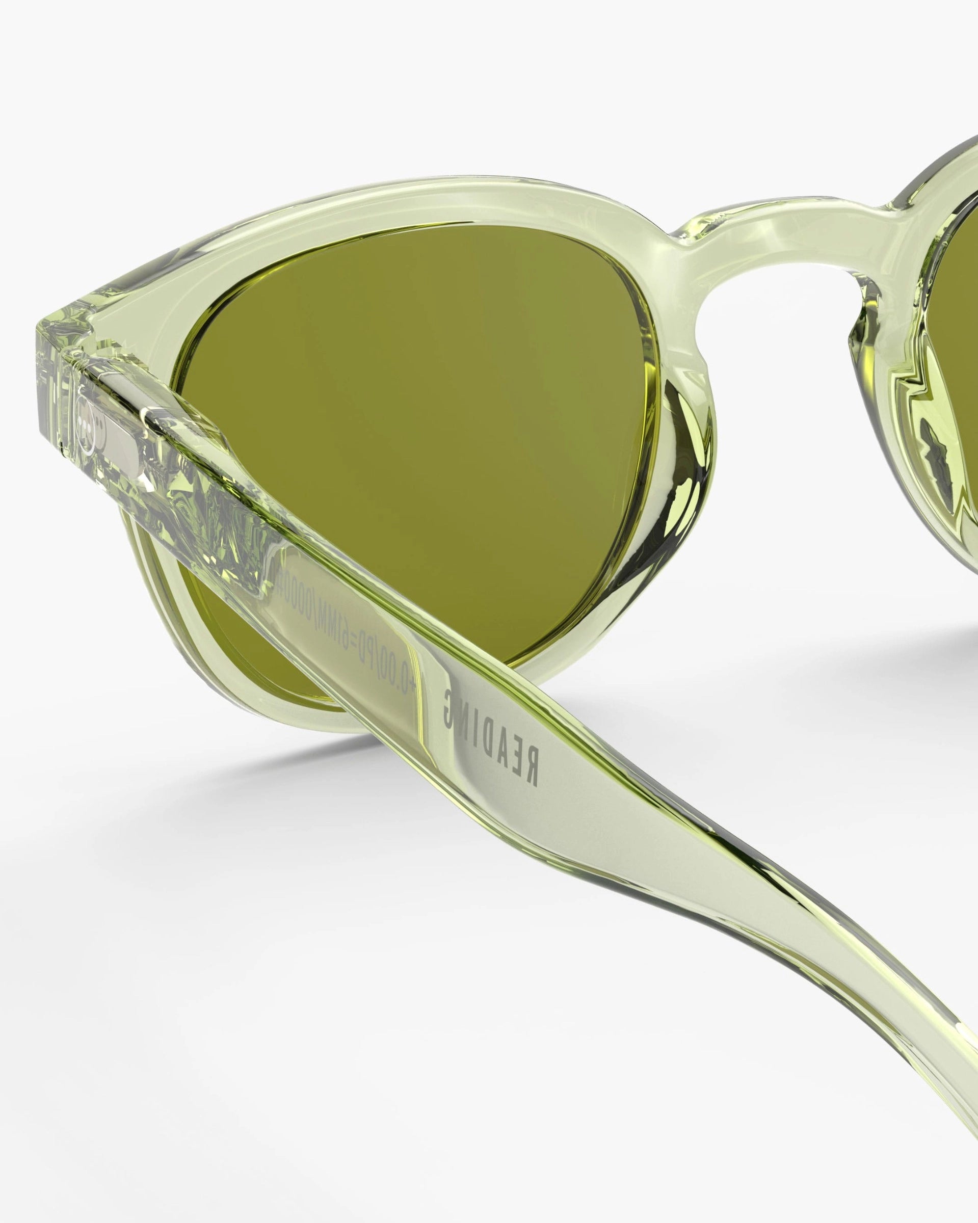 Izipizi Sunglasses #C - Green Lenses - Dynamic Green – Totem Brand Co.