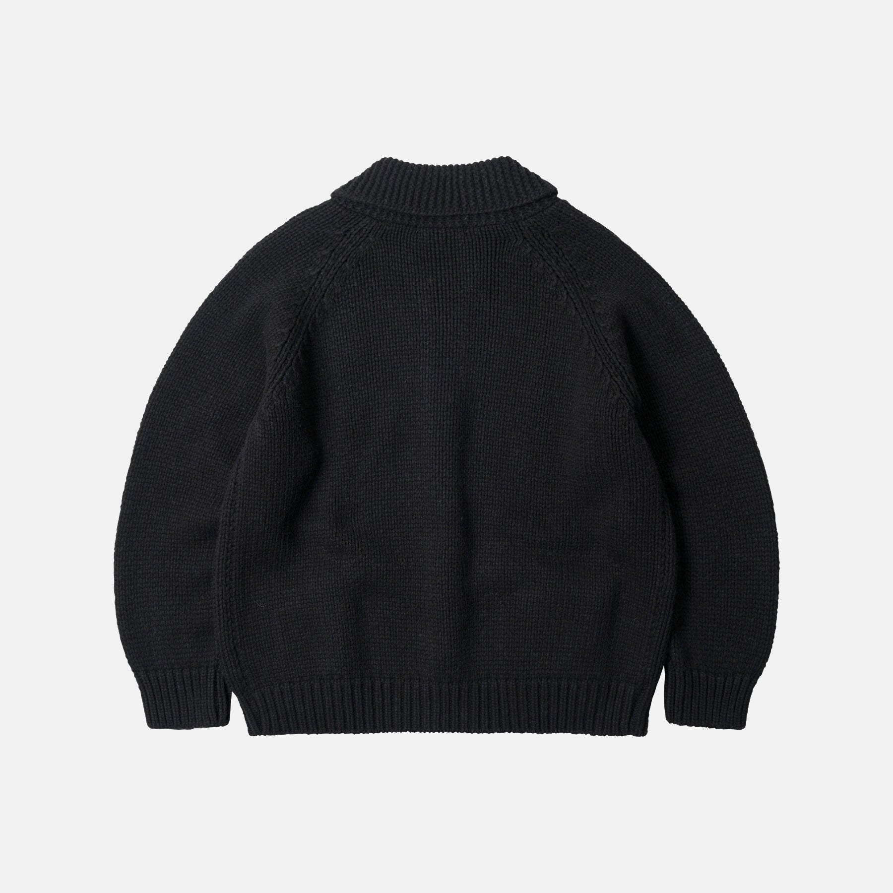 Frizmworks Heavy Cowichan Zipup Cardigan - Black – Totem Brand Co.