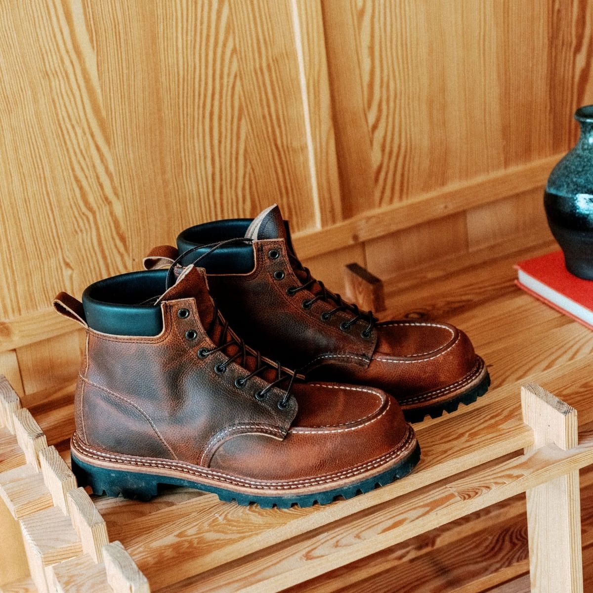 Red Wing Heritage #8213 - Norway Moc Boot - Copper – Totem Brand Co.