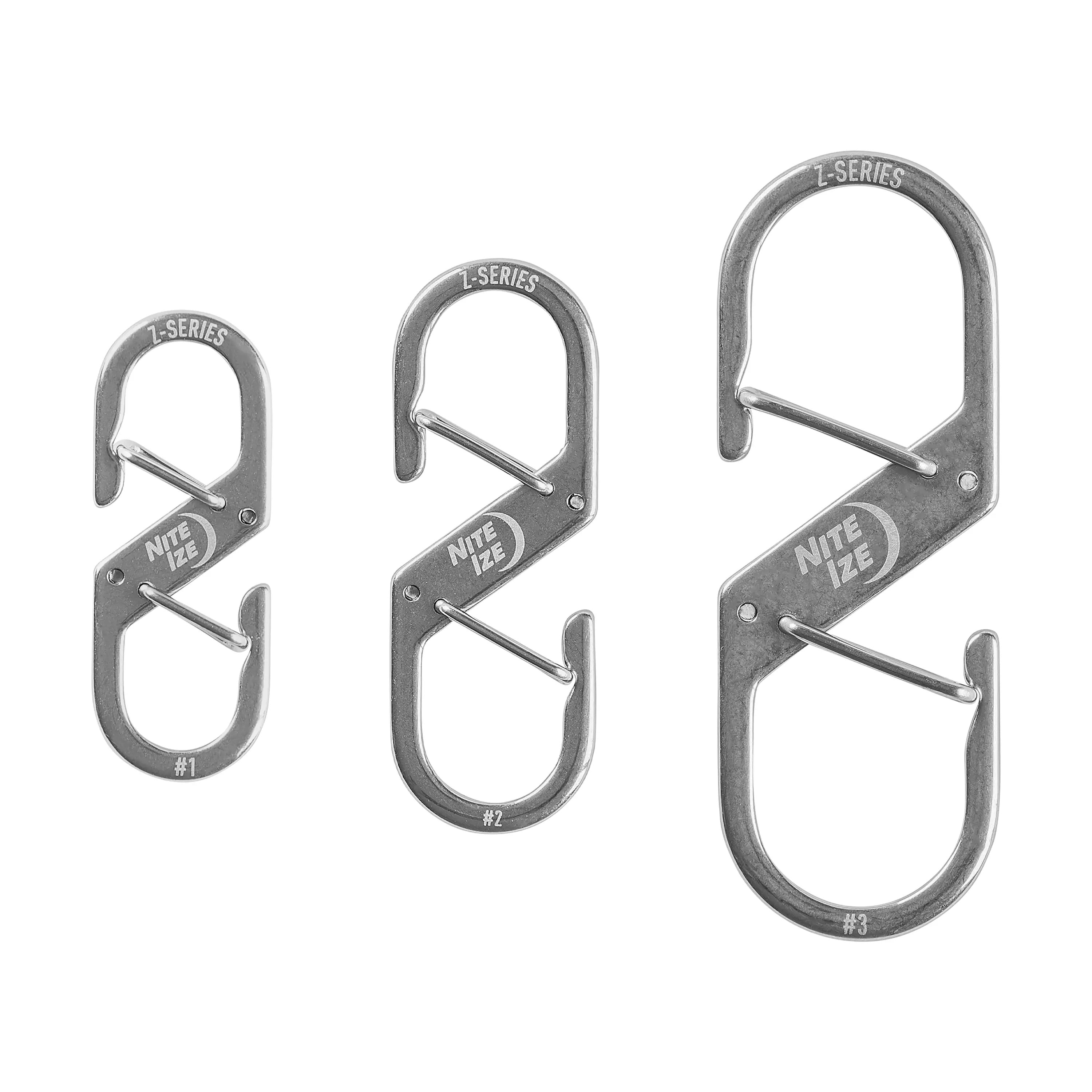 Z-SERIES® DUAL CARABINER #2 - STAINLESS – Totem Brand Co.