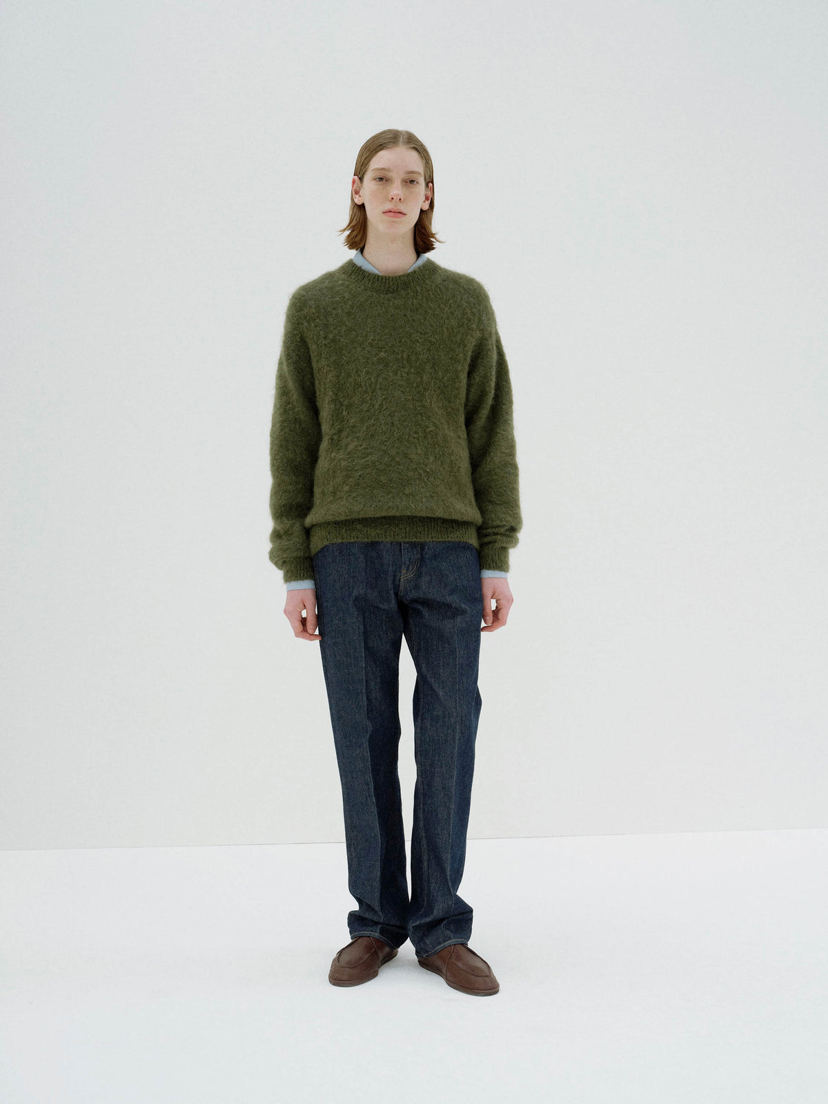 Auralee Hard Twist Denim 5p Pants - Indigo – Totem Brand Co